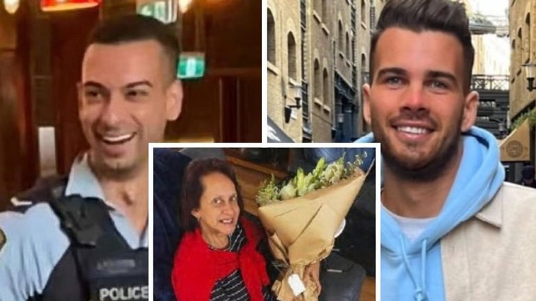 An ex-cop allegedly asked his mother to ‘pose’ for a photo to help him get out of a ‘lie’ after a TV presenter he is accused of later murdering broke up with him.