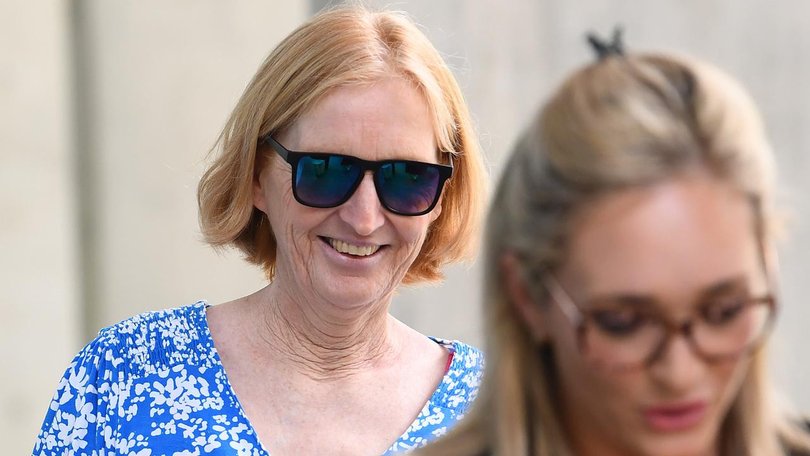 Maree Mavis Crabtree has admitted to defrauding a disability organisation before her arrest. (Jono Searle/AAP PHOTOS)