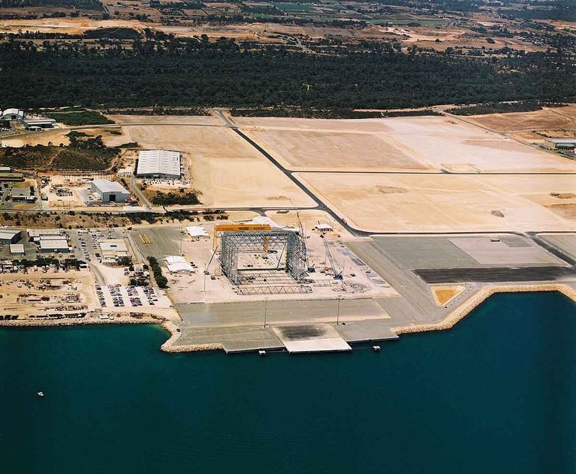 Australian Marine Complex south of Perth. Picture: LandCorp
