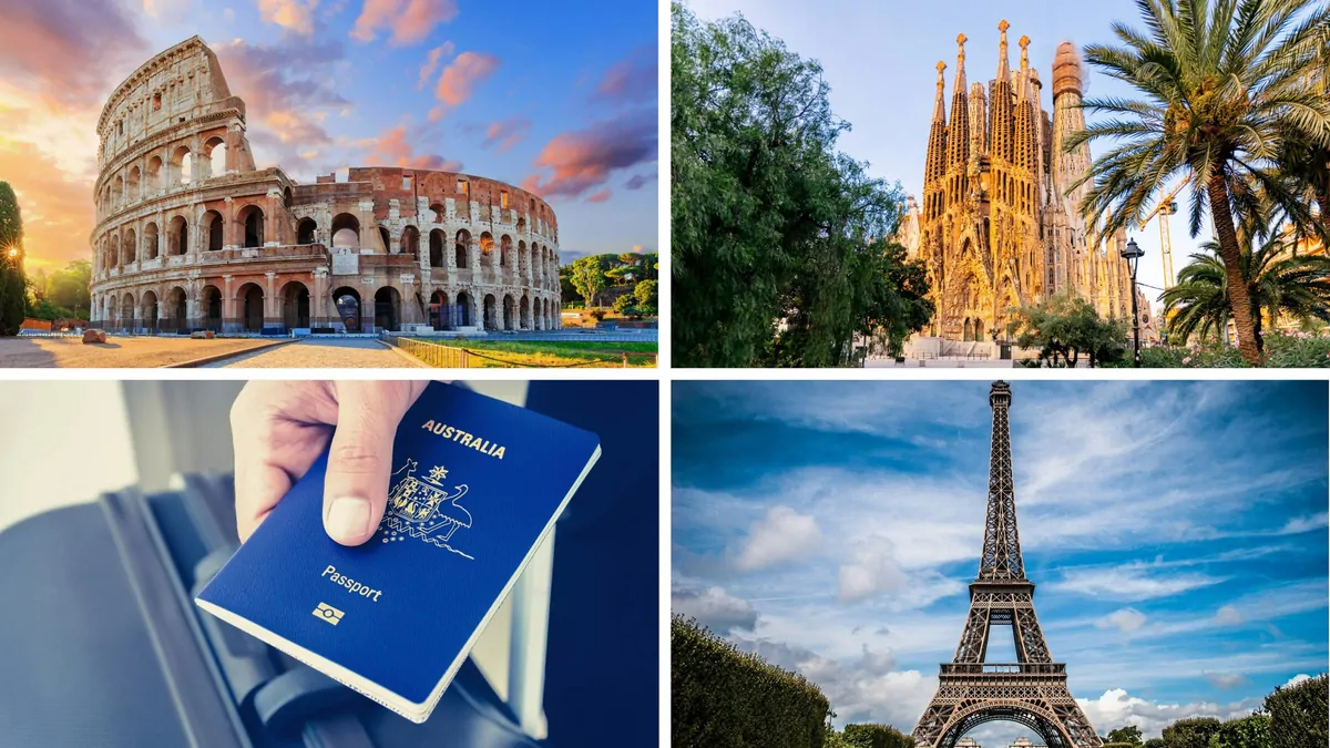 European holidays are getting cheaper for Australian travellers as the Aussie dollar climbs against the Euro European holidays are getting cheaper for Australian travellers as the Aussie dollar climbs against the Euro