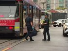 A woman has been stabbed on board a tram in Melbourne. 