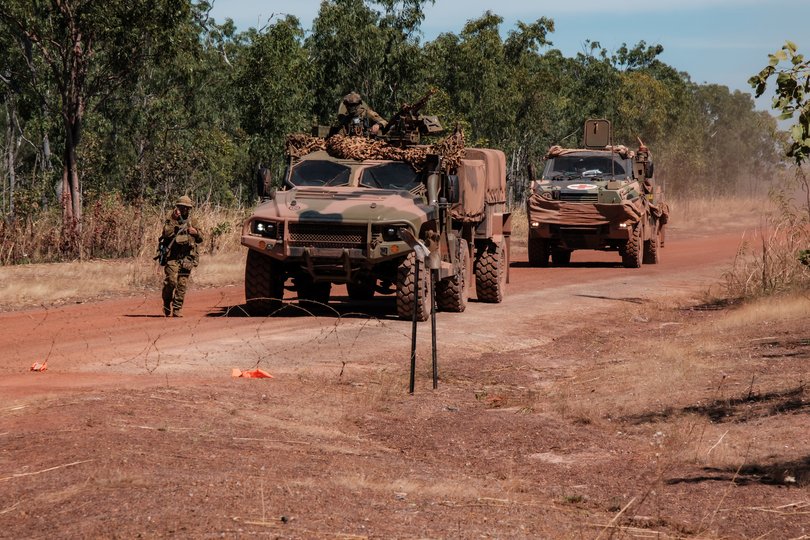 Mount Bundey Training Area i the Northern Territory.