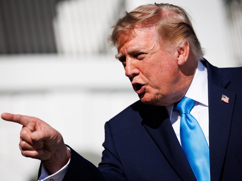 US President Donald Trump.