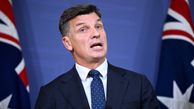Angus Taylor grilled over ‘ICE squad’ for Australia.