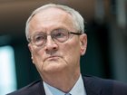 August Hanning, the former president of the Federal Intelligence Service (BND), appears as a witness before the NSA investigative committee at the German parliament Bundestag in Berlin on Oct. 1, 2015. (Michael Kappeler/dpa via AP) Michael Kappeler