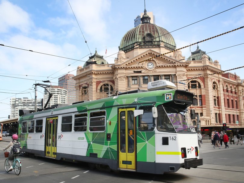 Its public transport was also recognised in the rankings. Picture: NewsWire/ David Crosling