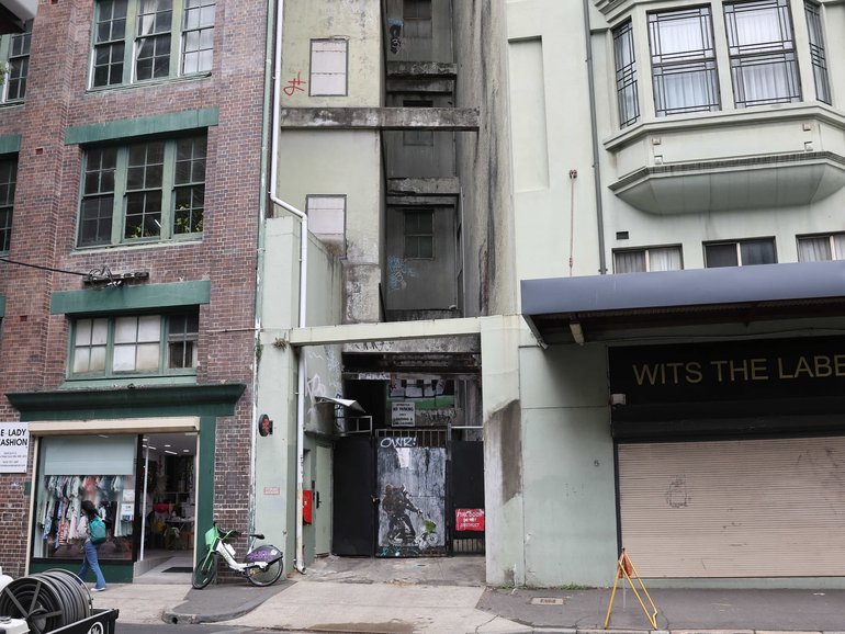 A teenager has died after falling from a multistorey building in Surry Hills.