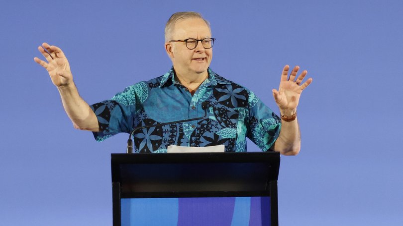 Labor frontbencher Chris Bowen has sidestepped questions about why Prime Minister Anthony Albanese didn’t take any media questions while in the Pacific for the pre-COP climate event. 