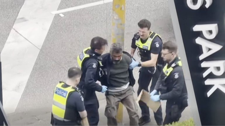 A homeless man, 37, has been taken into custody after a women, 51, was allegedly stabbed on a tram at South Melbourne. 7 News