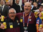 Danny Daly (right) will not pursue the Lions coaching job. 