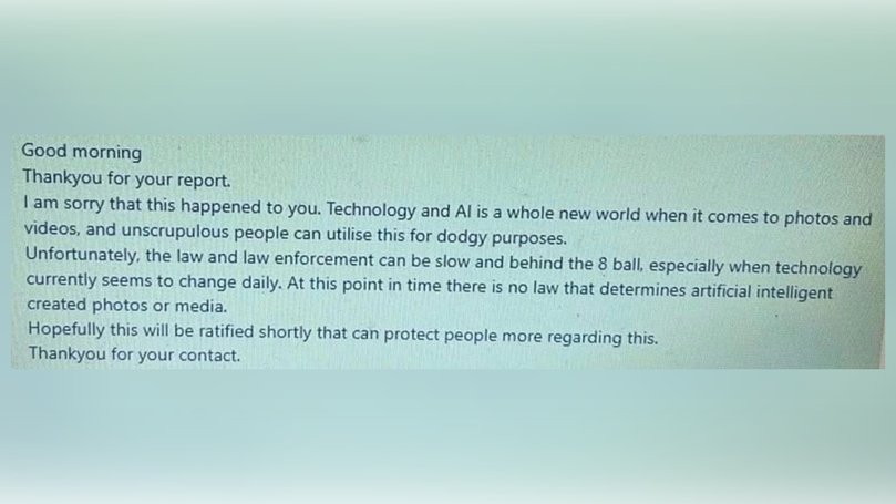 Communication from WA Police revealed there are no laws in the state against this as of yet. 