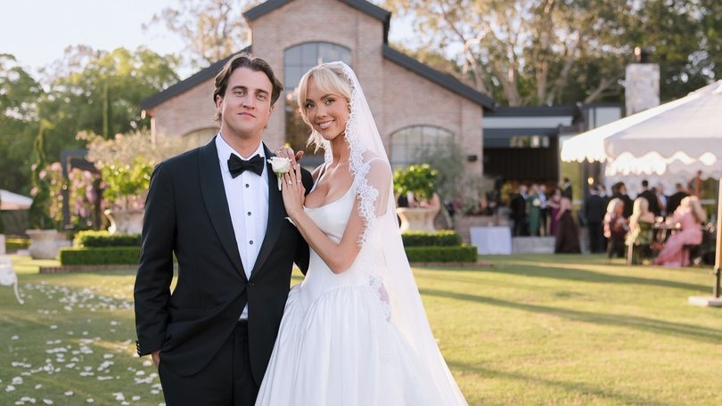 Annie Knight and Henry Brayshaw tied the knot on October 1.