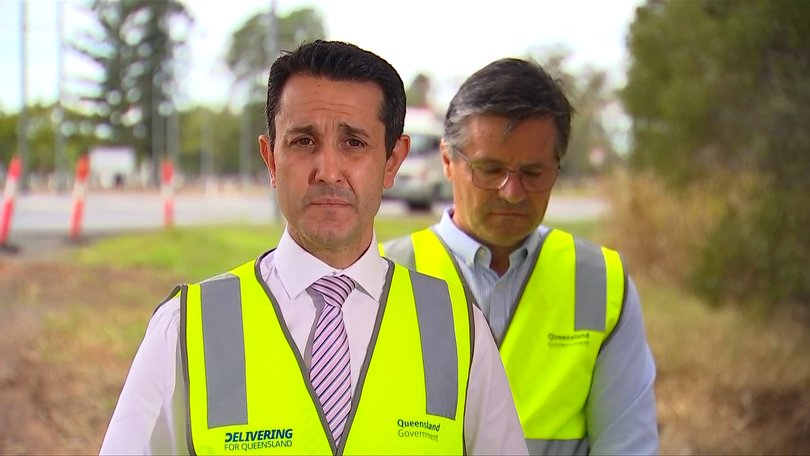Premier David Crisafulli said the death was ‘deeply troubling’ as he addressed the incident while visiting Maryborough.