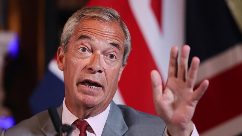 Joshua Kerry's DNA was allegedly found outside the door of Farage's home in April 2025. 