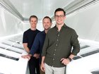 Oliver Curtis, left, and Tim Rosenfield, right, co-founders of Firmus Technologies.