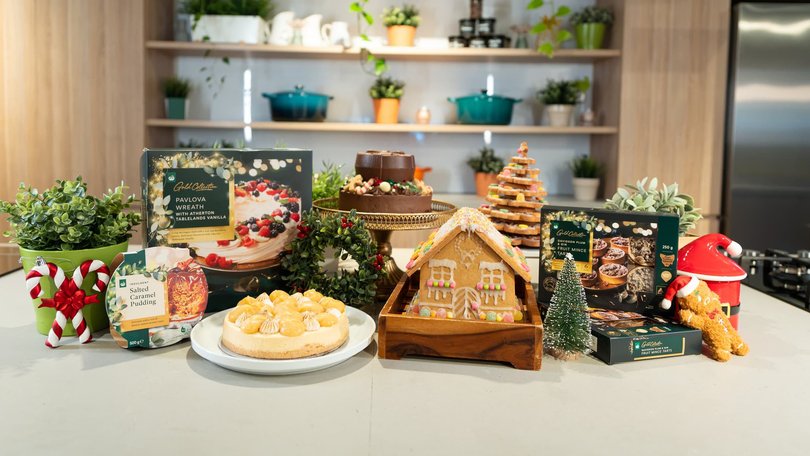 Woolworths’ 2026 Christmas range on display ahead of the festive season. Woolworths