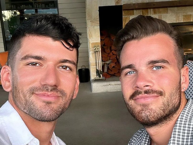 Mr Lamarre-Condon allegedly murdered Luke Davies (left) and Jesse Baird (right). 