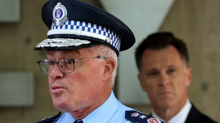 NSW Police Commissioner Mal Lanyon said the man shot on the Central Coast was known to police. NewsWire / John Appleyard