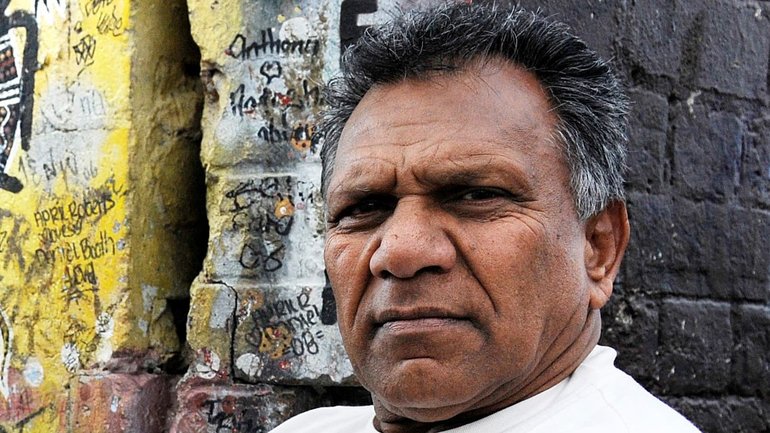 Mick Mundine, chief executive of the Aboriginal Housing Company, is pictured in Sydney. 