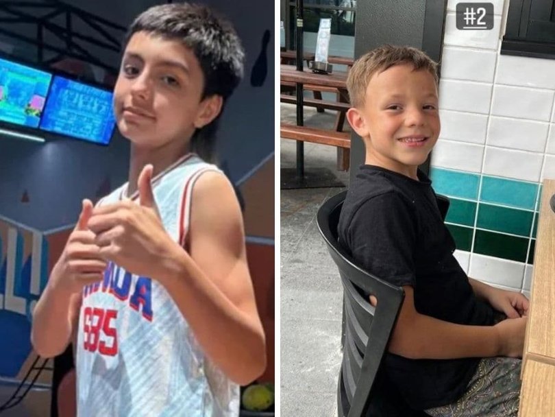 Treyvon Bradshaw and Kaiyah Kennedy, who died at the ages of 13 and 12. Pictures: Go Fund Me