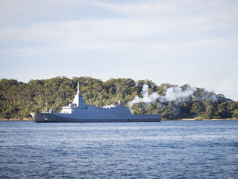 Australia looked to Japan for the Mogami-class frigate. 