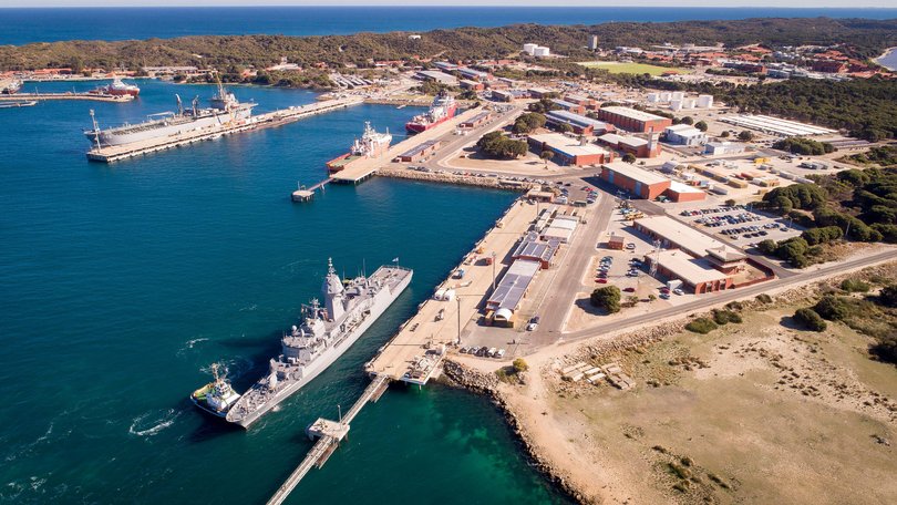 Henderson Shipyards in Western Australia. 