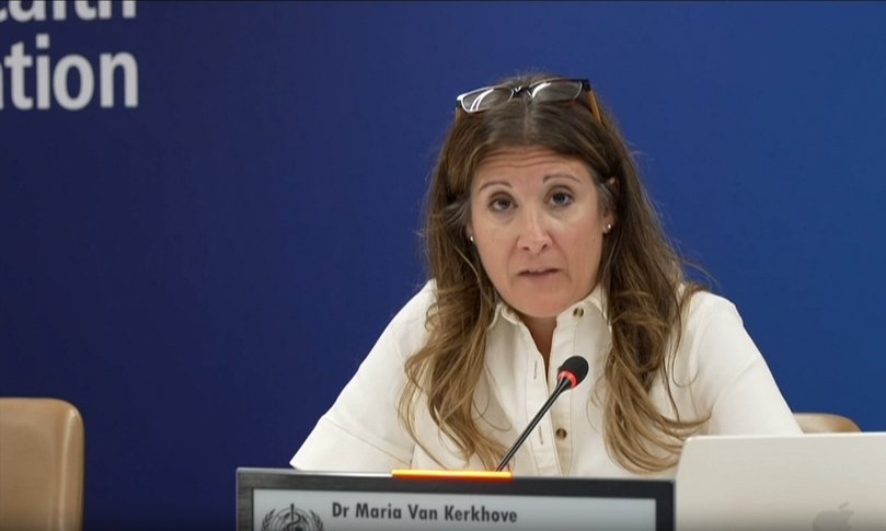 WHO Pandemic Management Director Dr Maria Van Kerkhove.