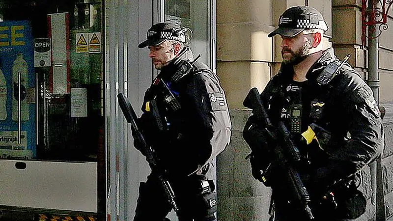 UK counter-terrorism police investigate after two men arrested near Molesworth air base in Cambridgeshire