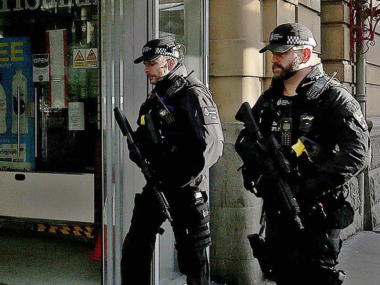 Counter-terrorism police are probing an incident in Cambridgeshire after two men were arrested. 