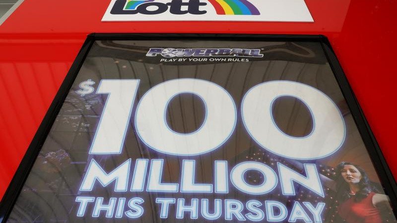 Powerball has jackpotted to $100m.