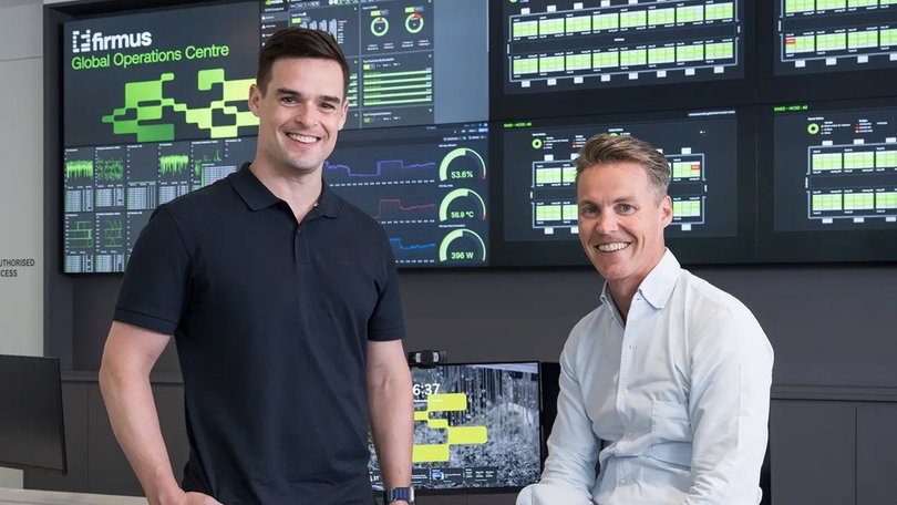 Tim Rosenfield (l) and Oliver Curtis, co-founders of Firmus Technologies.