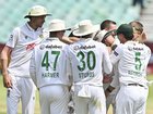 South Africa are dominating.