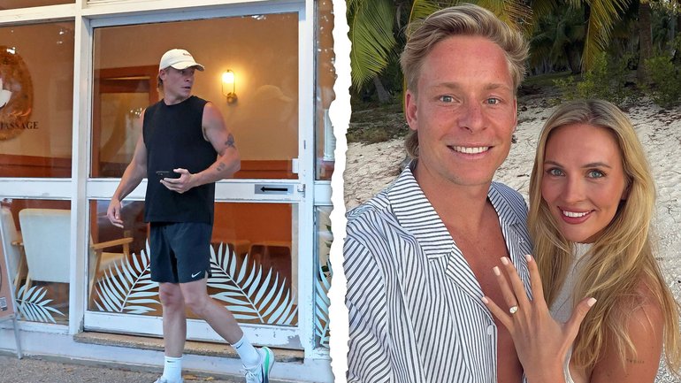 Isaac Heeney has surfaced in Sydney as his ex-fiancee Steffie Waters enjoys a girls’ trip to the states, as rumours swirl about the pair’s relationship following the Pullman Hotel saga.
