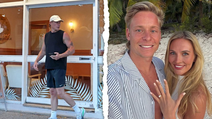 Isaac Heeney has surfaced in Sydney as his ex-fiancee Steffie Waters enjoys a girls’ trip to the states, as rumours swirl about the pair’s relationship following the Pullman Hotel saga.