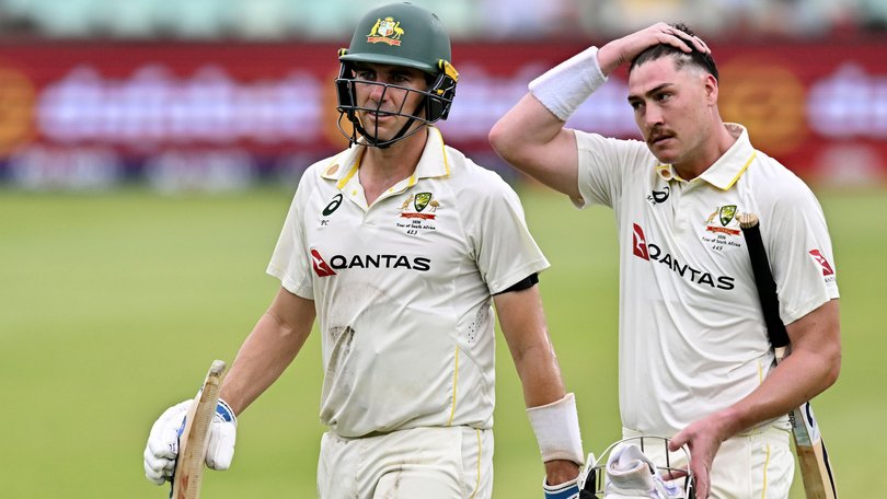 Pat Cummins and Matthew Renshaw have a big task at hand.