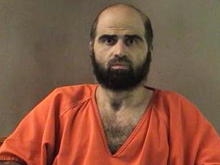 US army psychiatrist Nidal Hasan killed 13 people at the Fort Hood military base in 2009. 