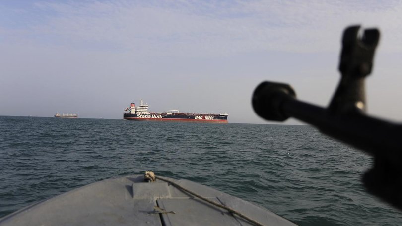 Iran's Revolutionary Guards claimed an attack on a tanker in the Strait of Hormuz.