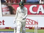 Nic Maddinson of Australia is out during day 1 of the 1st Dafabet Test match.