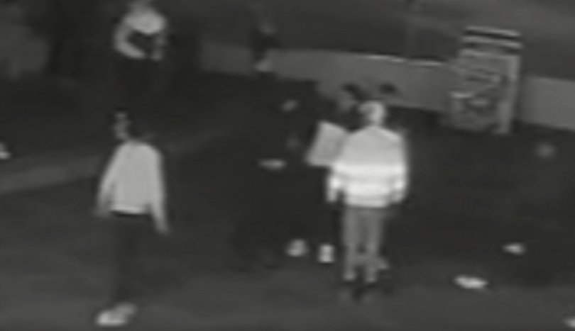 Witnesses say some of the group was school-aged.