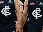Multiple Carlton players have been taken to hospital after alleged drug use. 