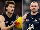 Lachie Cowan and Will Hayward both spent time at hospital. 