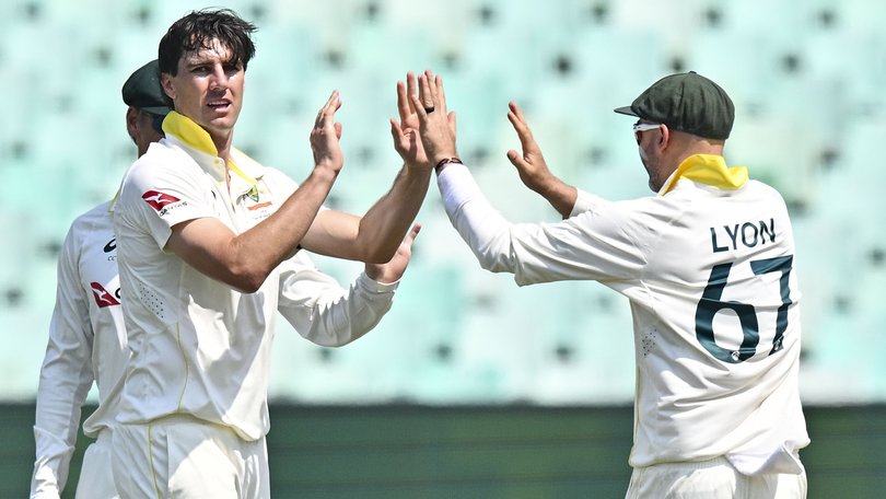 Australia are on top.