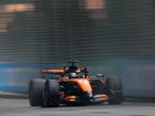 Oscar Piastri secured a battling fifth place for McLaren at the Singapore Grand Prix. (AP PHOTO)