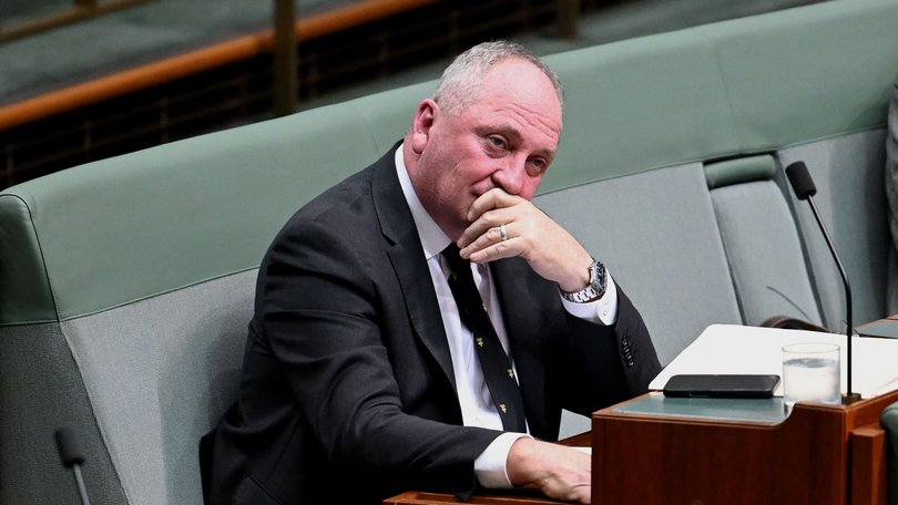 Barnaby Joyce attempted to sew distrust in the PBO during a News24 interview on Monday morning. Picture: NewsWire / Martin Ollman