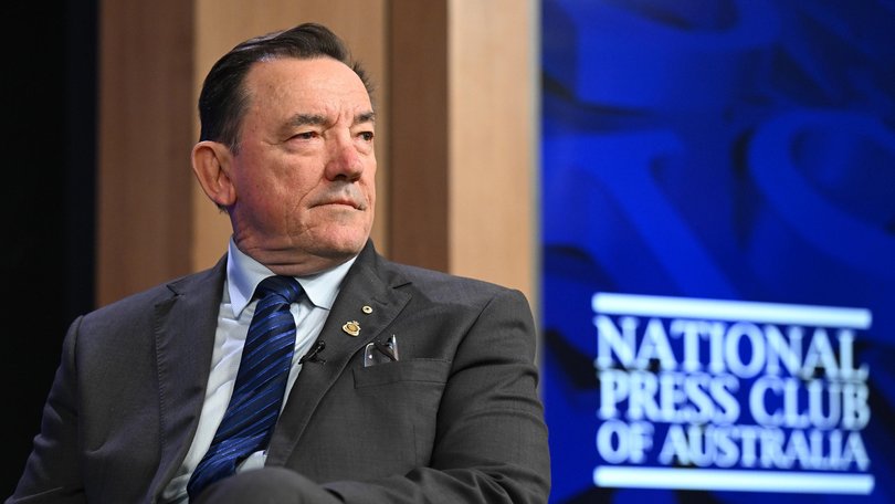 RSL Australia National President Peter Tinley.