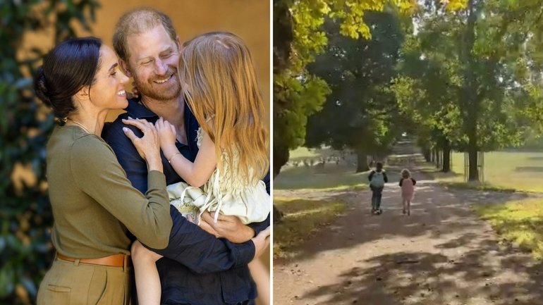 The Duchess of Sussex has shared a rare glimpse into her family’s new life in England.