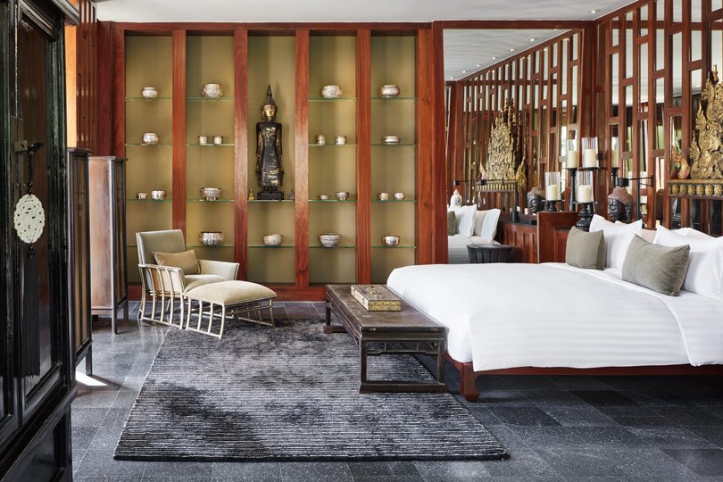 A bedroom at the resort. 