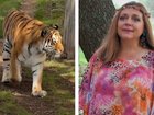 Netflix star Carole Baskin has defended Altai, the 190kg tiger at the centre of Saturday's fatal wildlife park attack.