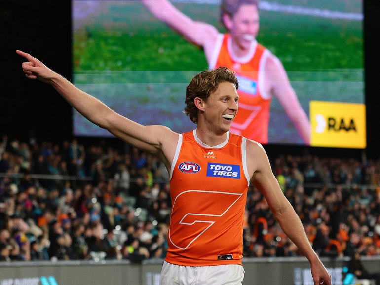 Lachie Whitfield has been traded to the Blues. 