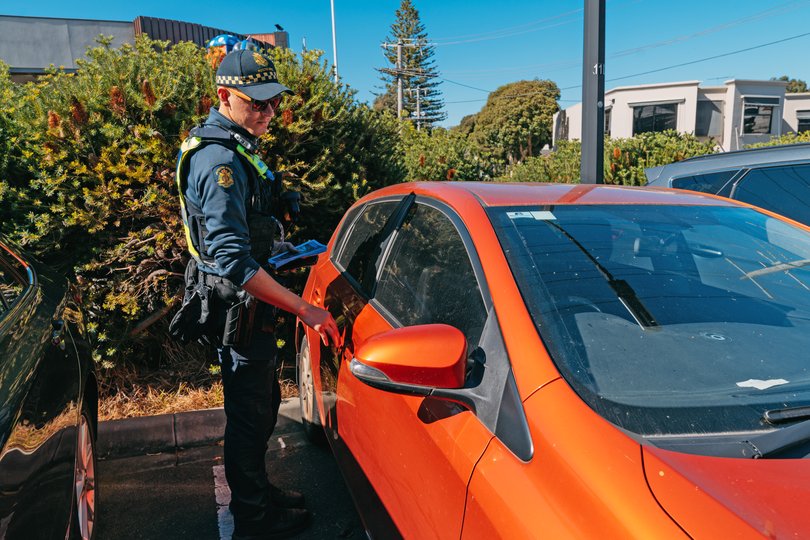 Victoria Police conducting proactive letter drops and patrols to prevent car theft. 